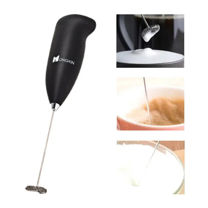 Electric Mini Coffee Beater Mini Electric Egg Beater (Random Color) (Cell Operated