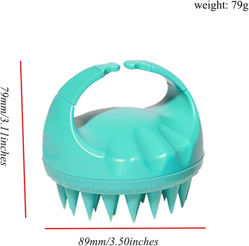 Scalp Massager – Soft Silicone Shampoo Brush For Deep Scalp Care