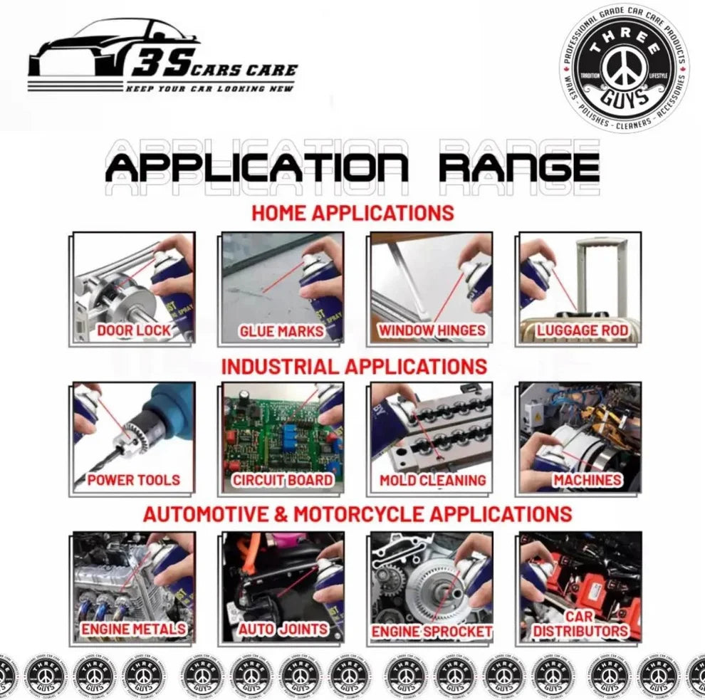Anti Rust Lubricant Spray – Cars, Bikes & Home Use