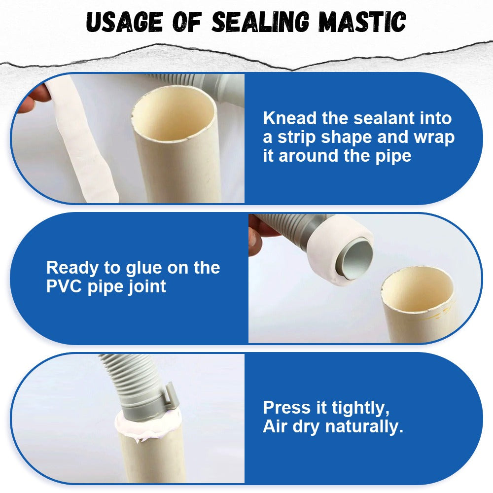 Environmental Wall Hole Sealing Glue  for AC Holes, Wall Gaps & Pipe Sealing