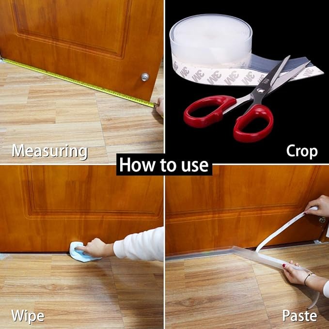Door Sealing Tape | Weatherproof Door & Window Seal Strip