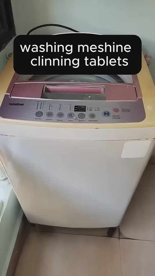 Washing Machine Cleaner Tablets – 12 Tablet